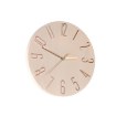 Chomik Круглий настінний годинник 25 × 25 × 3,7 см без рами, ZEG6976 - Home Club, зображення 4