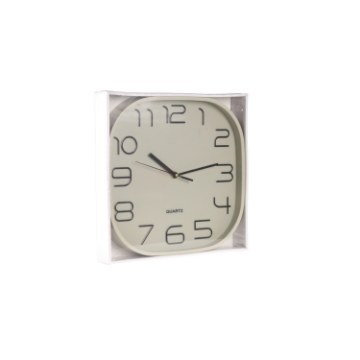 Chomik Квадратний Настінний Годинник 30,3 × 30,3 × 4,3 См, ZEG6478 - Home Club