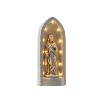 Chomik Фигура Иисуса В Нише С Подсветкой 22,5 x 20 x 51,5 См, DED1598 - Home Club