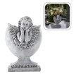 Chomik Ваза В Форме Сердца С Ангелочком 17,5 x 14,5 x 26 См, DED1796 - Home Club
