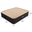 Chomik Надувная кровать 203×157×47 см со встроенным электрическим насосом, JIL24042EU - Home Club, изображение 2
