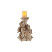 Chomik Фигурка Ангела Со Светодиодной Свечой 16 x 14,5 x 31 См, DED1789 - Home Club, изображение 3