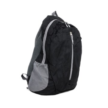 Chomik Складной дорожный рюкзак 34 x 48 x 10 см, чёрный, MID4232 - Home Club