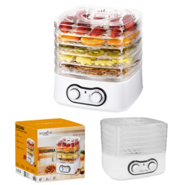 Chomik 5-ярусная сушилка для продуктов, 250 Вт, 24 x 22 x 20 см, BIL0847 - Home Club