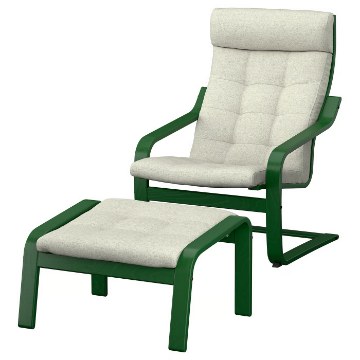 ИКЕА Кресло POÄNG ПОЭНГ, 796.255.56 - Home Club