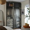 ИКЕА Шкаф с раздвижными дверями PAX ПАКС / LUNDBRÄSMA, 796.178.96 - Home Club, изображение 3
