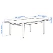 ИКЕА Кофейный столик UGGLERUM, 606.279.80 - Home Club, изображение 4