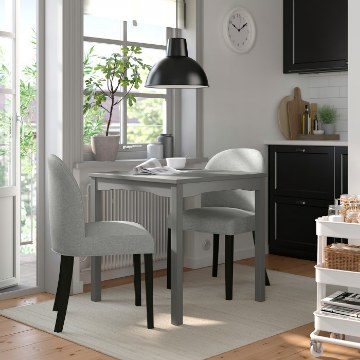 ИКЕА Стол и 2 стула HAUGA ХАУГА / ROSENTORP, 096.250.60 - Home Club