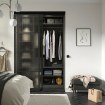 ИКЕА Комбинация раздвижных дверей SKYTTA / LUNDBRÄSMA, 496.182.13 - Home Club, изображение 2