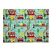 BackHome Living Двусторонний обучающий коврик 150x200x1 см, складной, с изображением автомобилей и самолетов + сумка, KID4305 - Home Club, изображение 2