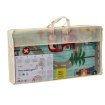 BackHome Living Двусторонний обучающий коврик 150x200x1 см, складной, с изображением автомобилей и самолетов + сумка, KID4305 - Home Club, изображение 4