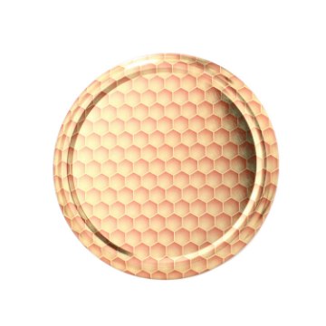 Chomik Крышка f 82 6Z Mgs064 Bee «Медовый Сот» / 5202 / 600 шт., 1000L82064 - Home Club