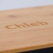 Chomik Хлібниця Sabio — Емальована З Бамбуковою Кришкою 35 × 23 × 18,5 См, Чорна + 3 Контейнери 11,5 × 11,5 × 12 См, NEL8831 - Home Club, зображення 6