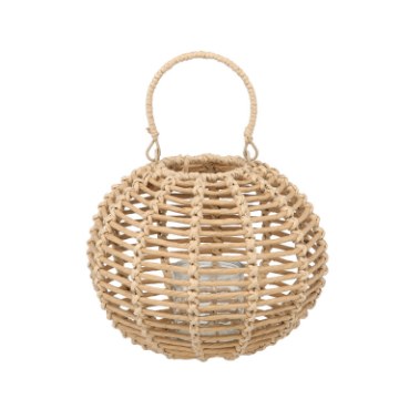 Chomik Круглый Фонарик 25 x 20 См, Натуральный, ILS1241 - Home Club
