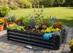 Garden Line Грядка для овощей и цветов 120 × 60 × 30 см, прямоугольная, антрацитовая, ZAK8458 - Home Club, изображение 6