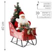 Chomik Міколай У Санях З Ялинкою – Led, Мелодія 60 См, WAI3450 - Home Club, зображення 6