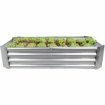 Garden Line Грядка для овощей и цветов 180 × 90 × 30 см, прямоугольная, оцинкованная, ZAK8298 - Home Club, изображение 5