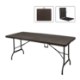 Garden Line Складной туристический стол 180 x 75 x 72 см, коричневый, ZUM0988 - Home Club