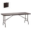 Garden Line Складний Туристичний Стіл 180 x 75 x 72 См, Коричневий, ZUM0988 - Home Club, зображення 2