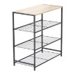Chomik 4-Ярусный Стеллаж 60 x 30 x 63,5 См, LOF1203 - Home Club, изображение 3