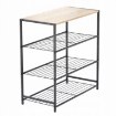 Chomik 4-Ярусный Стеллаж 60 x 30 x 63,5 См, LOF1203 - Home Club, изображение 7