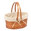 Chomik Бамбуковий Кошик 31 x 22 x 15/28 См З Ручками І Матеріалом, DRA1690 - Home Club, зображення 2
