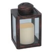 Chomik Ліхтарік З Свічкою Led 10 x 10 x 17 См, Чорний, LED9862 - Home Club, зображення 3
