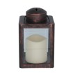 Chomik Ліхтарік З Свічкою Led 10 x 10 x 17 См, Чорний, LED9862 - Home Club, зображення 6