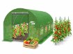Garden Line 4-секционный садовый пленковый туннель, зеленый, 4 x 2,5 x 2 м, TUN5606 - Home Club