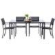 Garden Line Комплект садових меблів — столик /Anh6135/ + 4 стільці /Anh6128/, ANH6135KPL - Home Club