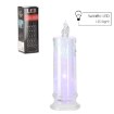 Chomik Свічка Led з блискітками, 19,5 см, ZOZ4395 - Home Club, зображення 4