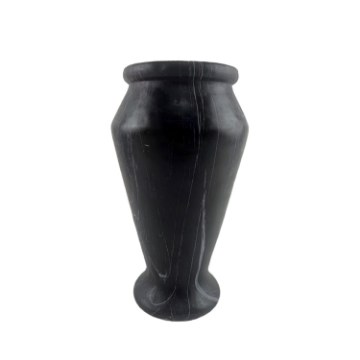 Chomik Цементная Ваза — Черная 16 x 16 x 28 См, DED3073 - Home Club