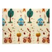 BackHome Living Двусторонний обучающий коврик 150x200x1 см, складной, с изображением животных и мишек + сумка, KID4312 - Home Club, изображение 2
