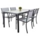 Garden Line Комплект садових меблів — столик/Anh0884/ + 4 стільці/Anh0877/, ANH0884KPL - Home Club