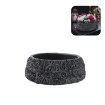 Chomik Цементный Горшок — Тёмно-Серый 25 x 25 x 11 См, DED3004 - Home Club