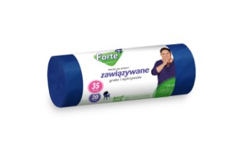 Chomik Мішки для сміття Forte, що зав'язуються, 35 л, 20 шт., LOV1126 - Home Club