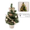 Chomik Рождественская елка с 15 светодиодами, 50 см, золотая, GOS0318 - Home Club, изображение 2