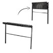 Garden Line Складана лавка, довжина 100 см, чорна, MEB8312 - Home Club