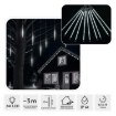 Chomik Штора Meteory Led, 10 шт., 30 см, холодний білий, довжина 3 + 2,7 м, для внутрішнього/зовнішнього використання, LED1773 - Home Club, зображення 2