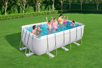 Bestway Каркасный бассейн 4,12 × 2,01 × 1,22 м (бассейн, фильтрующий насос, лестница, дозатор), BES56456 - Home Club