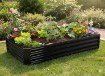 Garden Line Грядка для овощей и цветов 240 × 120 × 30 см, прямоугольная, антрацитовая, ZAK8427 - Home Club, изображение 5