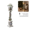 Chomik Святкова Дерев'яна Ліхтаря Led 16 x 16 x 85 См, DEL5225 - Home Club, зображення 6