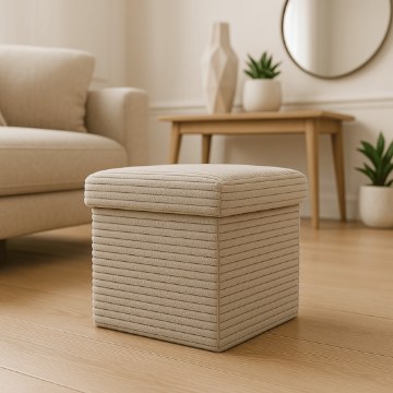 Kontrasto Пуф Lampas 30x30x30 см, цвет «тауп», 6.01.82980 - Home Club