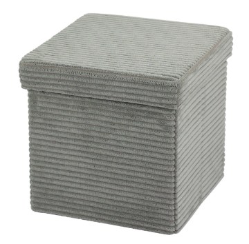 Kontrasto Пуф Lampas 30x30x30 см, сірий, 6.01.82997 - Home Club