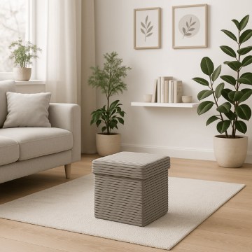 Kontrasto Пуф Lampas 30x30x30 см, серый, 6.01.82997 - Home Club