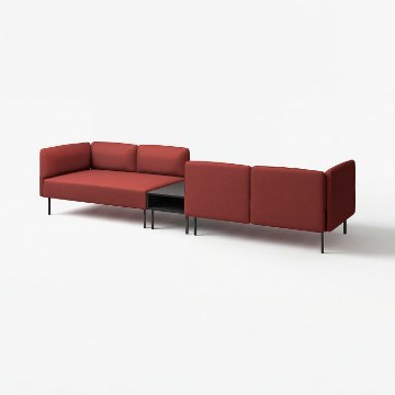 ІКЕА 4-місний диван-модуль з бічним столиком LILLEHEM, 995.362.34 - Home Club