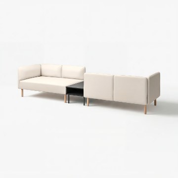 ІКЕА 4-місний диван-модуль з бічним столиком LILLEHEM, 695.697.54 - Home Club