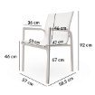 Kontrasto Стілець Fuerte, колір таупе, Dw, Meb000045 - Home Club, зображення 8