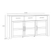 Forte Комод, BHLK231-M482 - Home Club, зображення 6