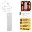 Chomik Свічка Led Біла 5 x 18 См, LED9800 - Home Club, зображення 3
